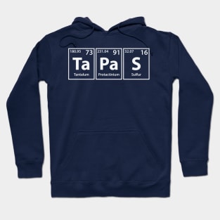 Tapas (Ta-Pa-S) Periodic Elements Spelling Hoodie